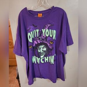 Purple Witch Graphic Tee 5 Items $10